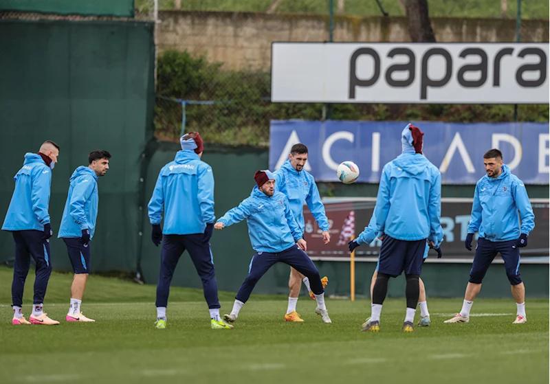 Trabzonspor, Ziraat Türkiye Kupası finalinin hazırlıklarını tamamladı