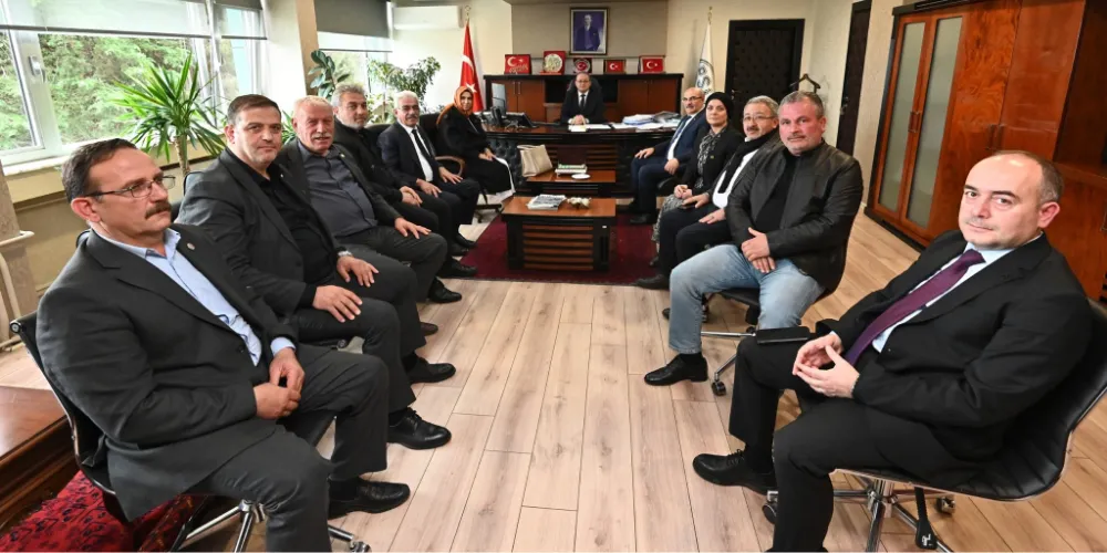 MUHTARLAR DSİ YATIRIMLARINI İSTİŞARE ETTİ