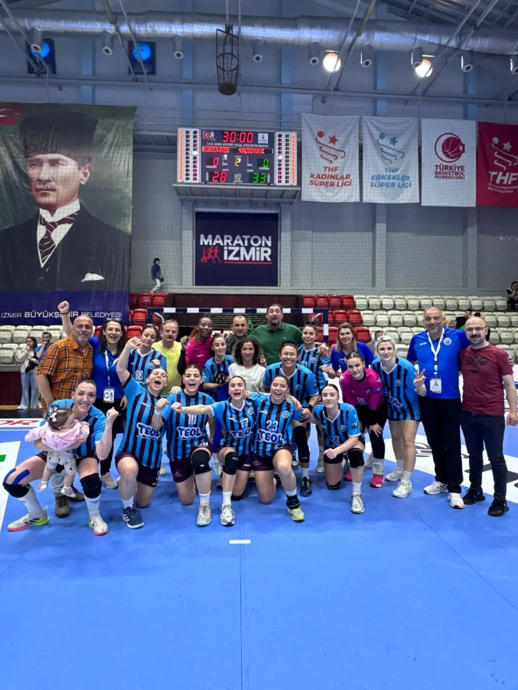 ORTAHİSAR BELEDİYESİ KADIN HENTBOL TAKIMI, ŞAMPİYONLUK MAÇINA ÇIKIYOR