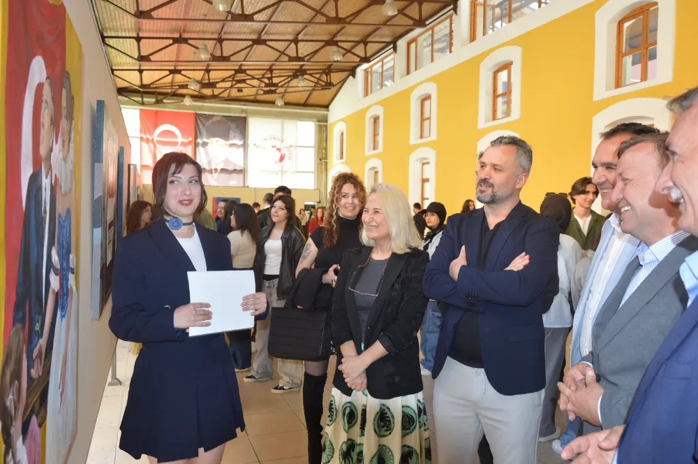 GENÇLERİN FIRÇASINDAN 19 MAYIS’A ANLAMLI DOKUNUŞ
