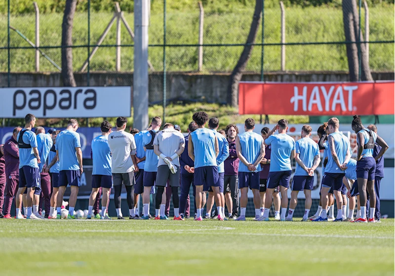 Trabzonspor, Samsunspor maçının hazırlıklarına başladı