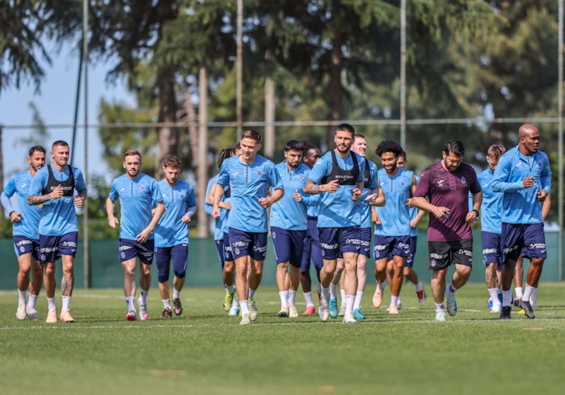 Trabzonspor, Samsunspor maçının hazırlıklarını sürdürdü