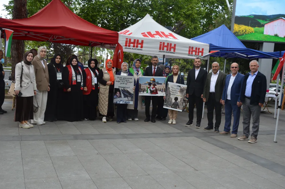 AKÇAABAT’TAN GAZZE’YE İNSANİ YARDIM ELİ