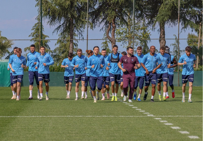 Trabzonspor, Galatasaray maçının hazırlıklarını sürdürdü