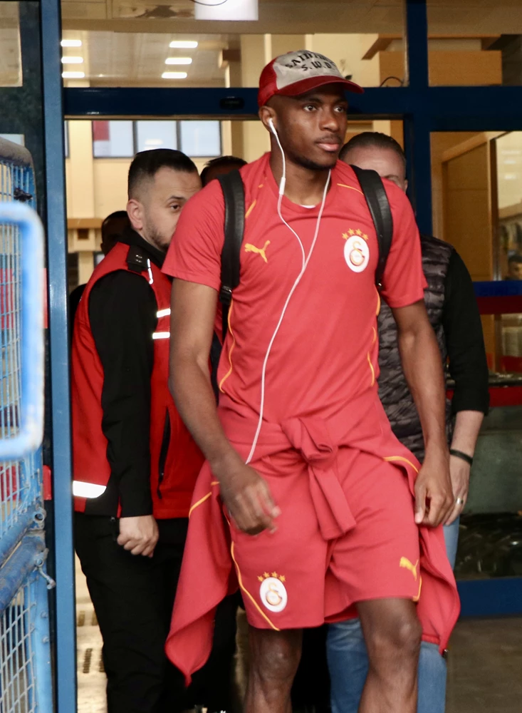 Galatasaray kafilesi Trabzon