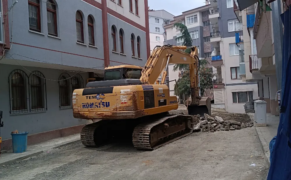 IHLAMUR SOKAK’TA PARKE HAZIRLIĞI 
