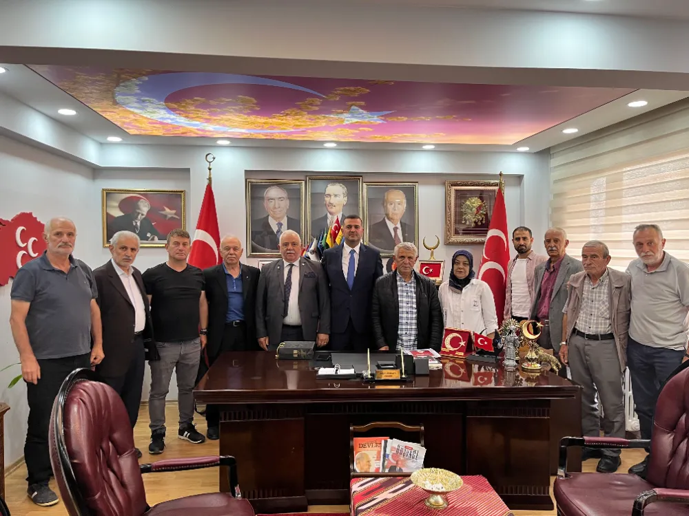 ŞEHİT AİLELERİNDEN MHP’YE ZİYARET