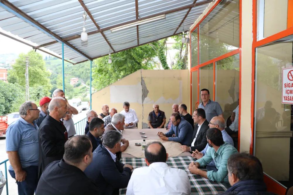 BAŞKAN EKİM HAFTAYA DOĞANKÖY’DE BAŞLADI