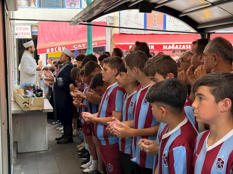 Trabzonspor Borçka Futbol Okulu sporcusunun cenazesi Artvin