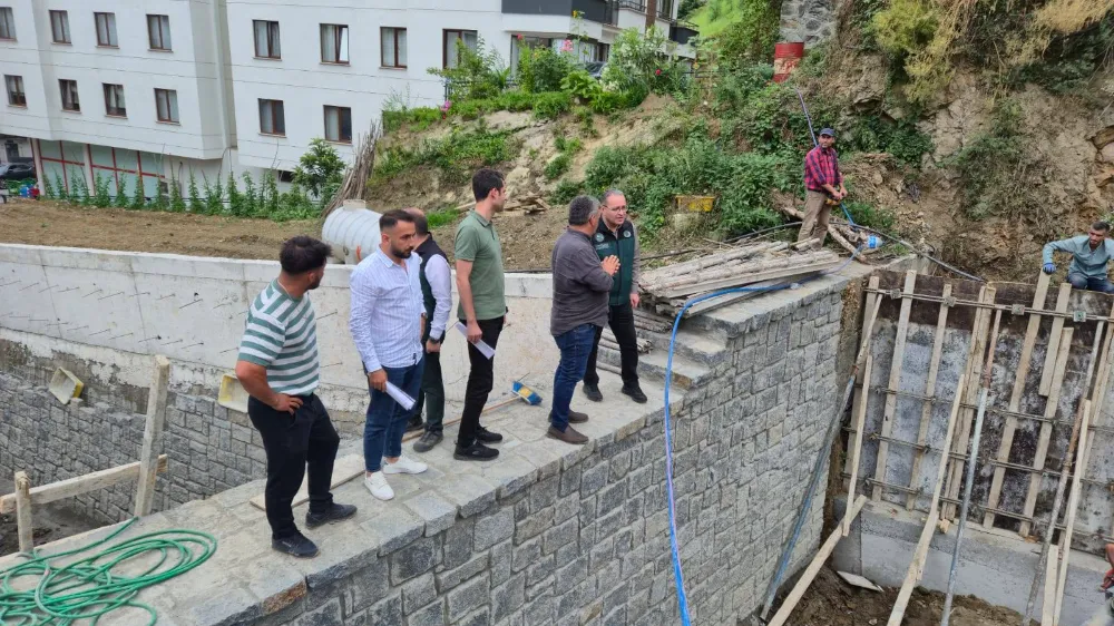 AKÇAABAT DERELERİ GÜVENLİ HALE GELİYOR