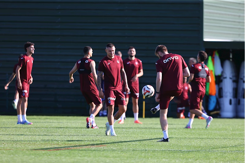 Trabzonspor, yeni sezon hazırlıklarını sürdürdü