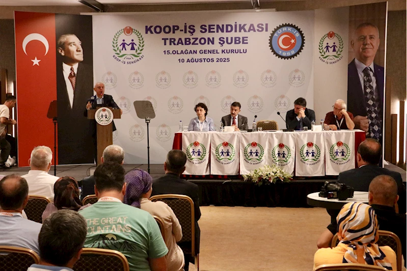 TÜRK-İŞ Genel Başkan Yardımcısı Eyüp Alemdar, Trabzon