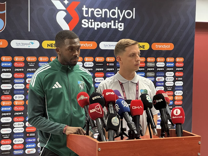 Trabzonspor-Kocaelispor maçın ardından 