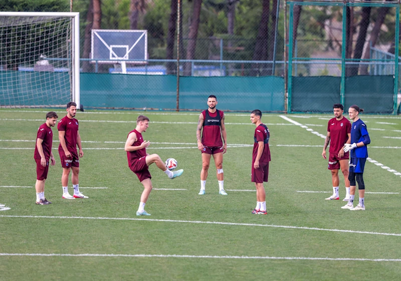 Trabzonspor, Kasımpaşa maçı hazırlıklarına devam etti