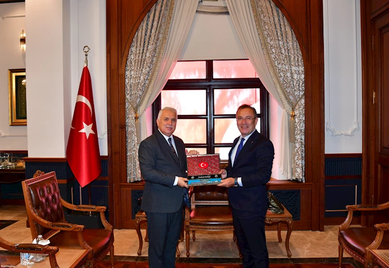 Danıştay Başsavcısı Erkan, Trabzon Valisi Yıldırım