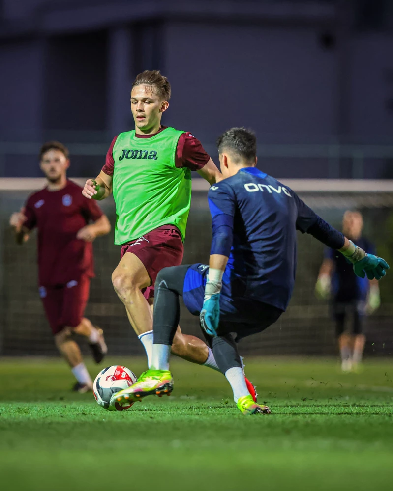 Trabzonspor, Samsunspor maçının hazırlıklarını sürdürdü