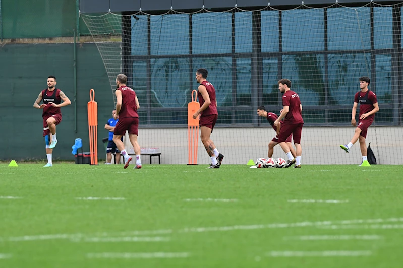 Trabzonspor, Samsunspor maçı hazırlıklarını sürdürdü