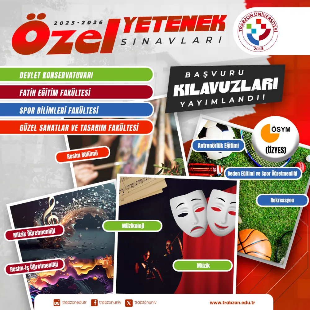 YETENEK SINAVLARININ SONUÇLARI AÇIKLANDI