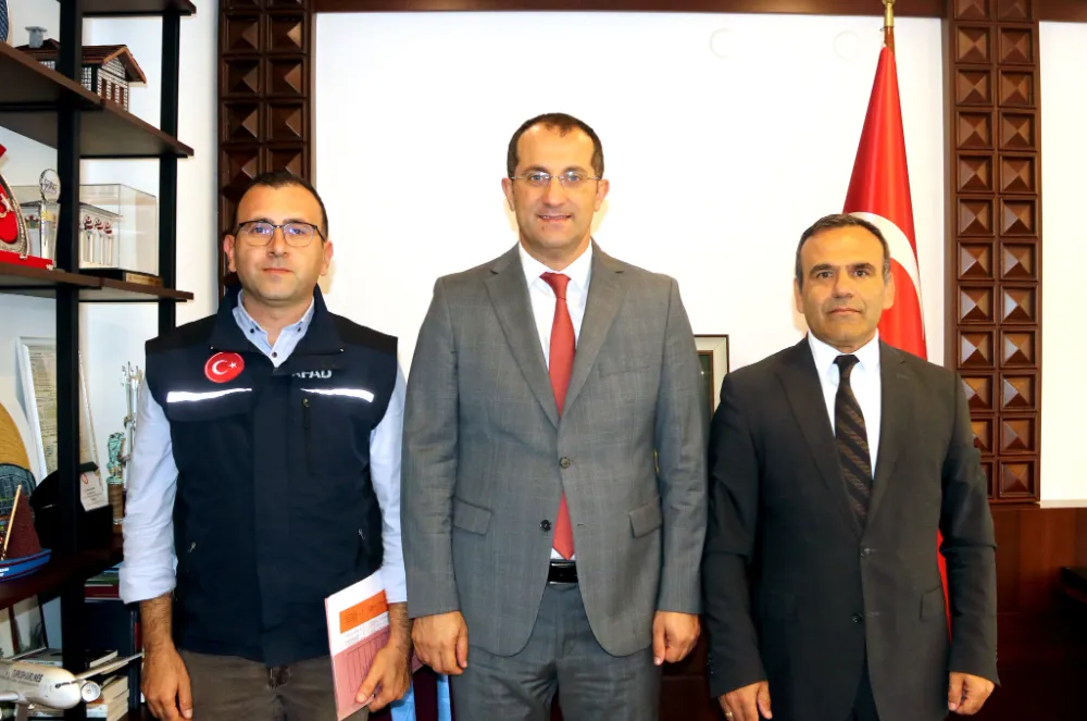 AFAD’DAN BELEDİE’YE ZİYARET