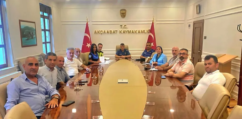 MUHTARLAR GÜVENLİK İÇİN TOPLANDI