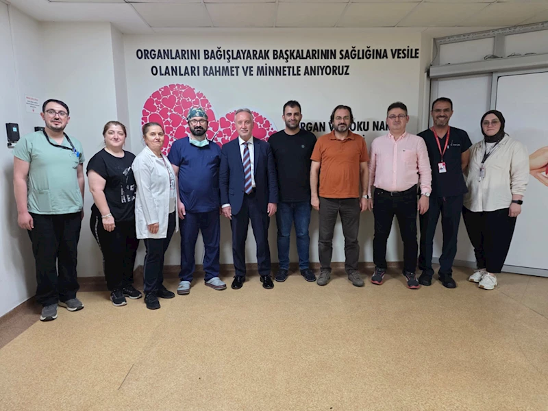 Beyin ölümü gerçekleşen hastanın böbrekleri Trabzon