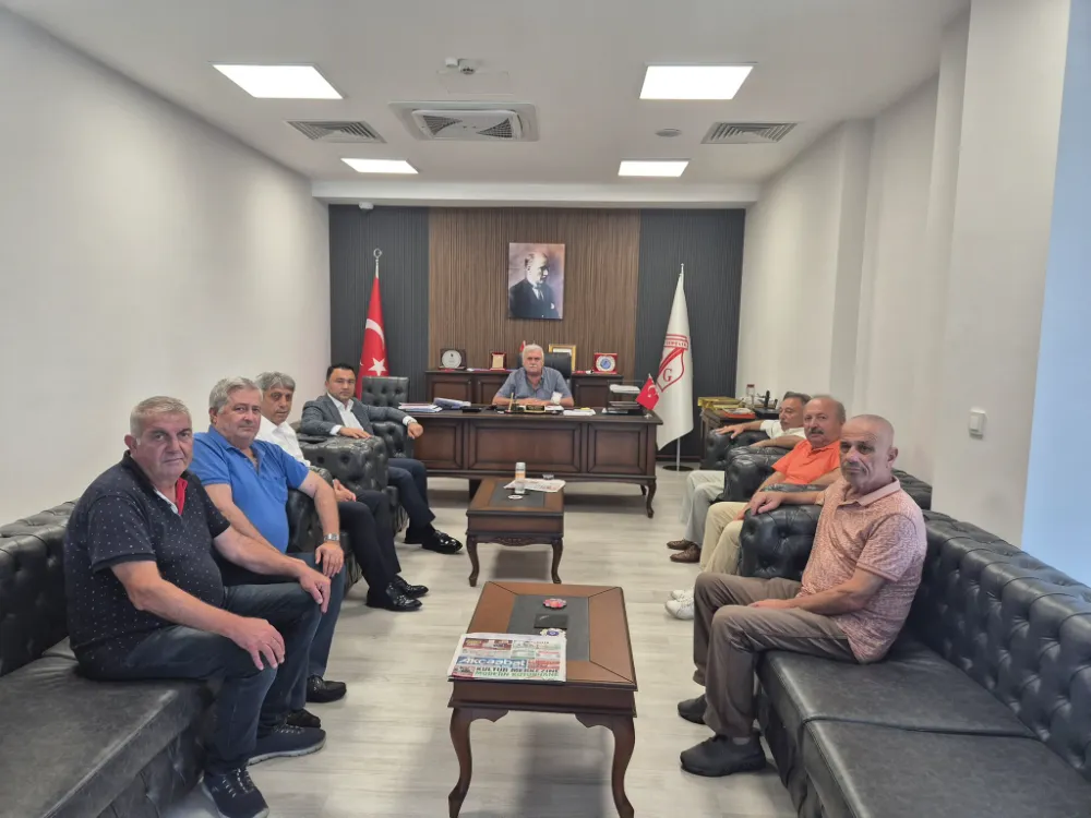 SEBAT SPOR’A ZİYARET VE TAZİYE