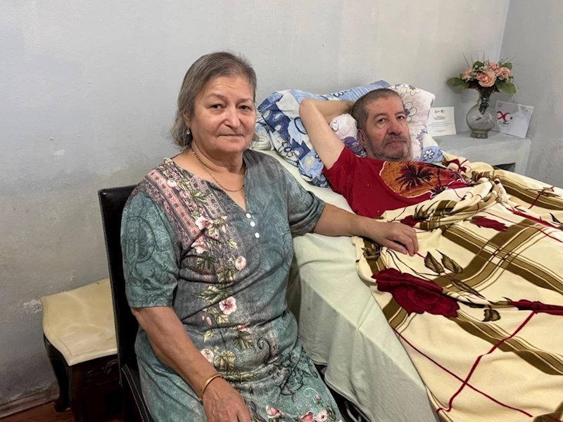 Kıbrıs gazisinin yaşam mücadelesindeki en büyük destekçisi eşi