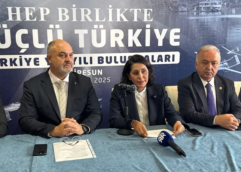 AK Parti Genel Başkan Yardımcısı Tuncer, Giresun