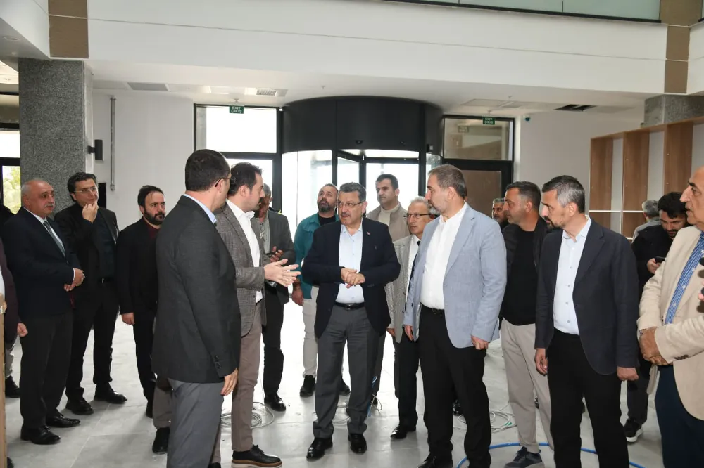 BAŞKAN GENÇ VE MİLLETVEKİLİ ŞEN