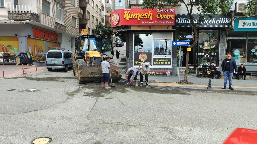 YAĞMUR SONRASI HIZLI MÜDAHALE!