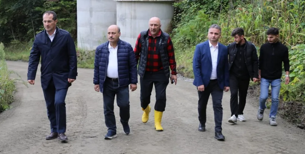 BAŞKAN EKİM ARAZİDE
