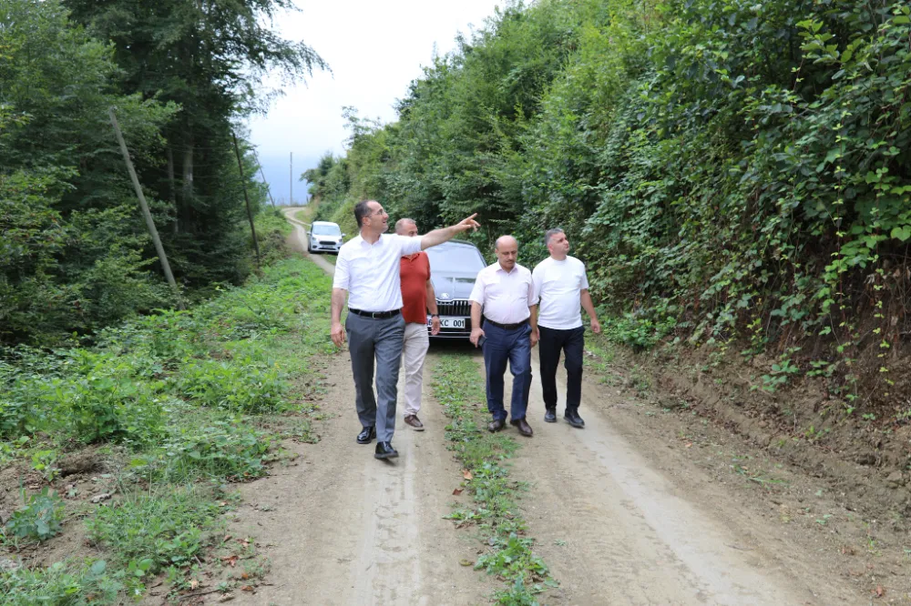 AKÖREN’İN YOL TALEBİ SAHADA İNCELENDİ