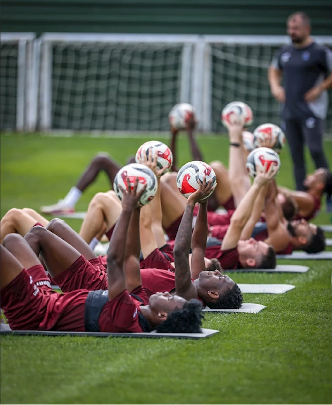 Trabzonspor, Fenerbahçe maçı hazırlıklarını sürdürdü