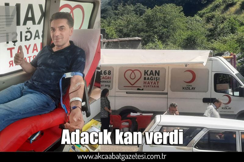 Adacık kan verdi