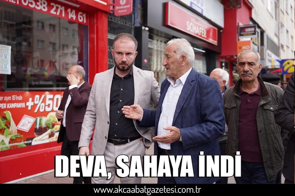 DEVA, SAHAYA İNDİ