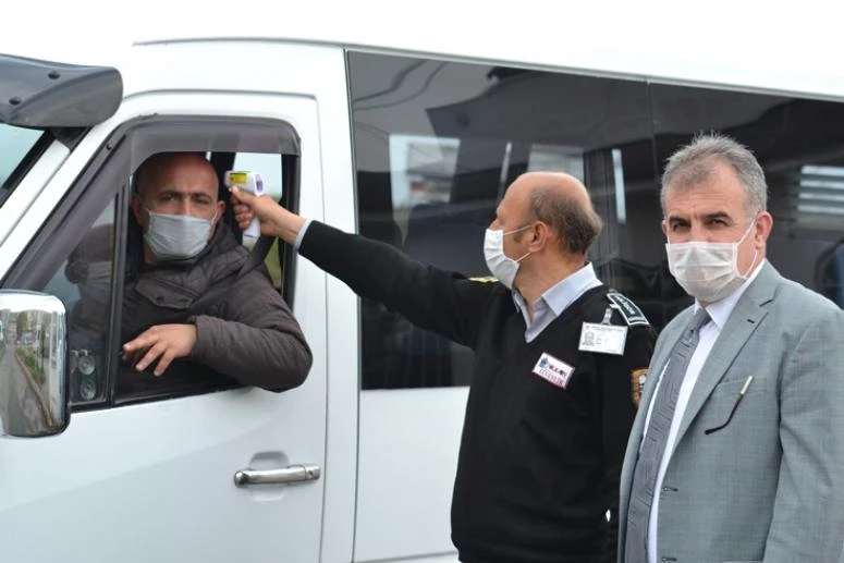 Minibüsçüler güvende