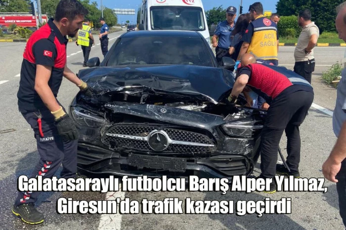 Galatasaraylı futbolcu Barış Alper Yılmaz, Giresun