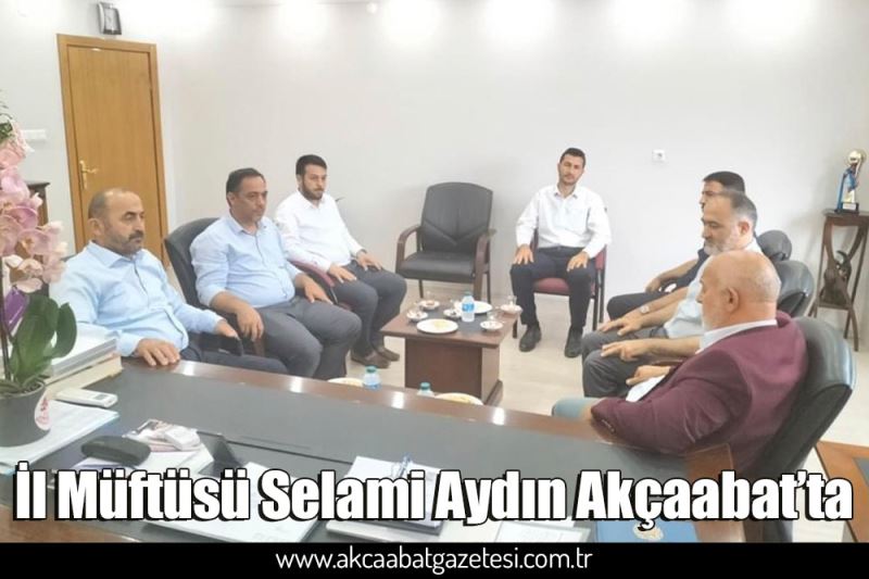 İl Müftüsü Selami Aydın Akçaabat’ta
