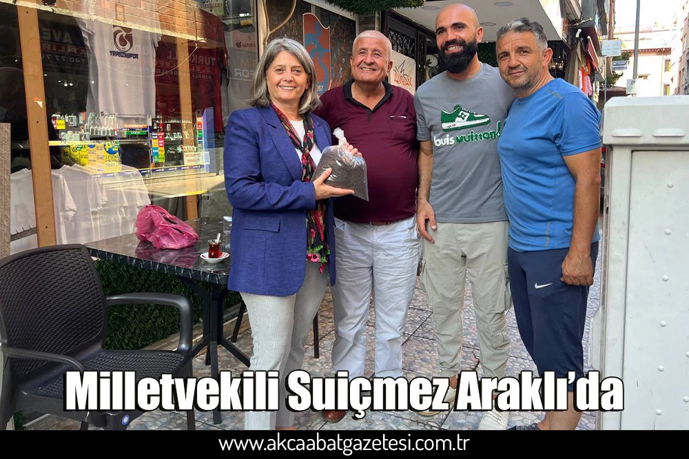 Milletvekili Suiçmez Araklı’da