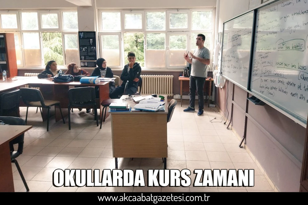 OKULLARDA KURS ZAMANI