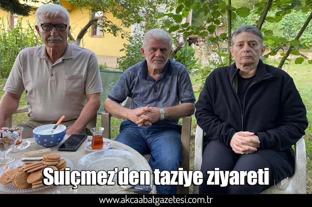 Suiçmez’den taziye ziyareti