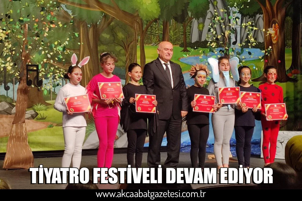 TİYATRO FESTİVELİ DEVAM EDİYOR