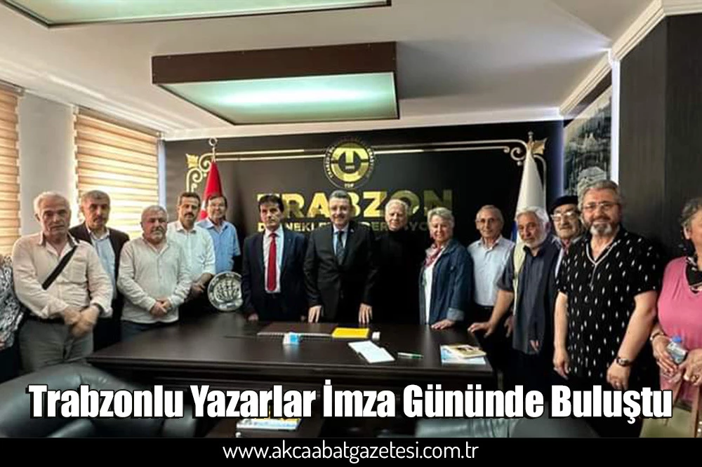 Trabzonlu Yazarlar İmza Gününde Buluştu