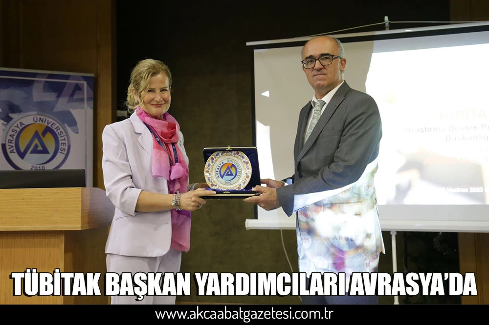 TÜBİTAK BAŞKAN YARDIMCILARI AVRASYA’DA