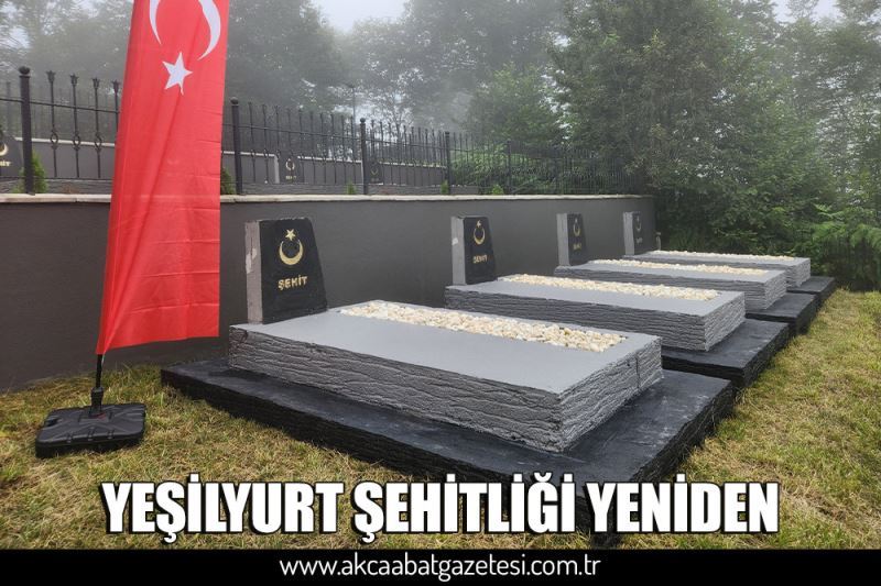 YEŞİLYURT ŞEHİTLİĞİ YENİDEN