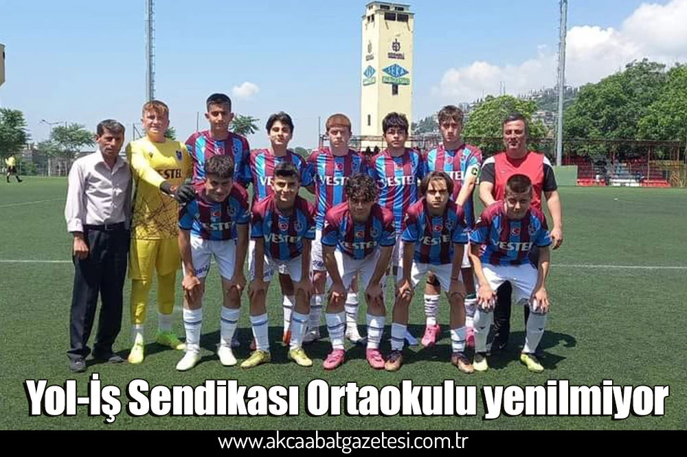 Yol-İş Sendikası Ortaokulu yenilmiyor